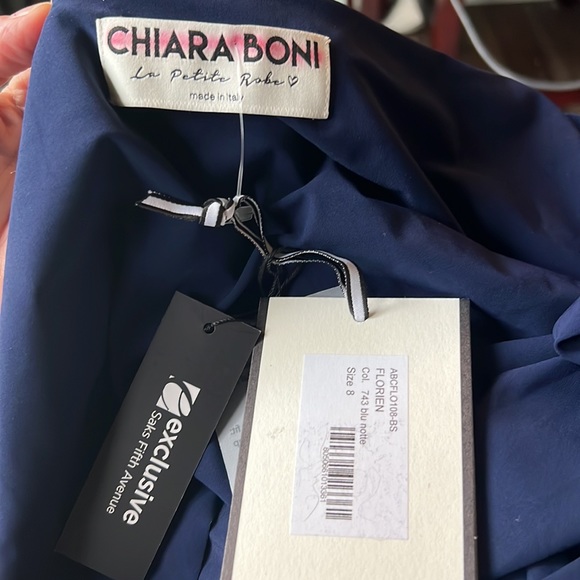 Chiara Boni La Petite Robe Florian Side Ruffle Dress 8 - Picture 9 of 10